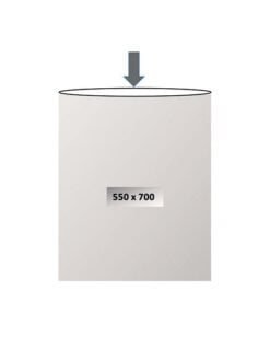 POCHETTE CADEAU CRISTAL POUR CORBEILLES GARNIES 2B