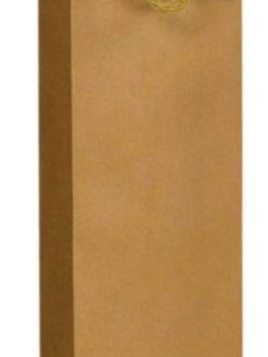 SAC KRAFT BRUN UNI SANS FENÊTRE 1 MAGNUM (poignées cordelières)