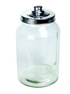 BOCAL EN VERRE 4 L - COUVERCLE ALU