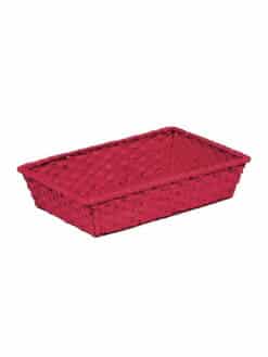 CORBEILLE EN BAMBOU BORDEAUX - 3 BOUTEILLES