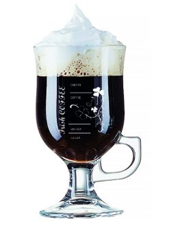 VERRE À IRISH COFFEE 24 cl - Gradué et décoré