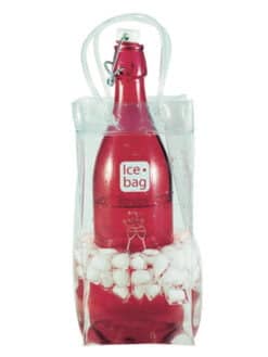 SAC RAFRAICHISSEUR 1 BOUTEILLE COLLECTION BASIC TRANSPARENT