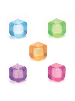 GLAÇONS TRANSLUCIDES COLORÉS RÉUTILISABLES (lot de 30)