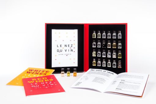 COFFRET 24 ARÔMES DUO VINS BLANCS-CHAMPAGNE ET VINS ROUGES LE NEZ DU VIN - VERSION ANGLAISE