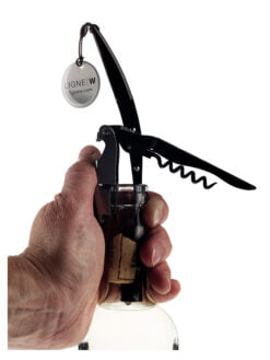 SOMMELIER DOUBLE LEVIER LIGNE W ET RÉCUPÉRATEUR DE BOUCHON