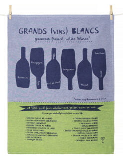TORCHON "GRANDS BLANCS" - 50x70 cm