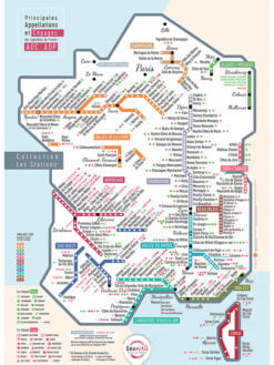 GÉOVITIS PÉTILLANTE "LES STATIONS" - APPELLATIONS ET CÉPAGES DES VIGNOBLES DE FRANCE AOC-AOP