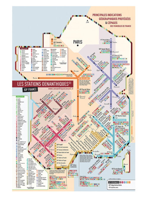 LES STATIONS ŒNANTHIQUES - IGP DE FRANCE