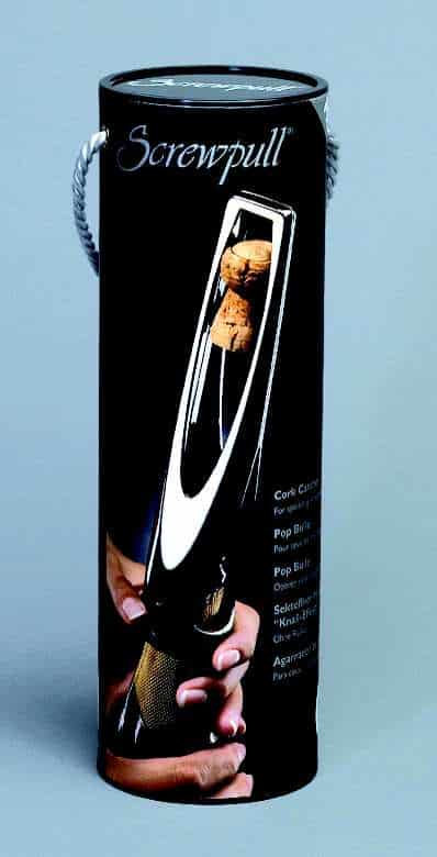 OUVRE BOUTEILLE 'POP BULLE' POUR CHAMPAGNE - NICKEL NOIR โ Image 2