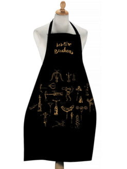 TABLIER "LES TIRE-BOUCHONS" - 72 x 96 cm