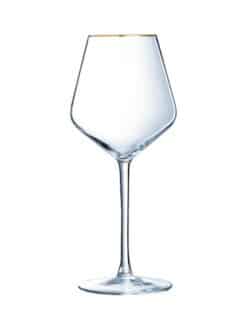 VERRE "LES DORÉ" ULTIME 47 cl AVEC LISERÉ DORÉ