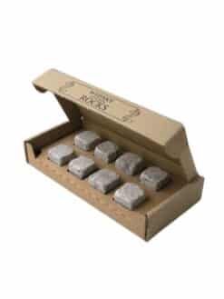 CUBES À WHISKY EN PIERRE OLLAIRE (lot de 8)