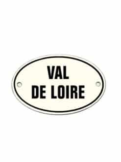 PLAQUE ÉMAILLÉE OVALE - VAL DE LOIRE
