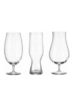 VERRES À BIÈRE GOLDEN PRAGUE (lot de 6 verres panachés)