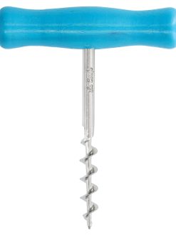 TIRE-BOUCHON FANTAISIE EN BOIS COULEUR AZUR