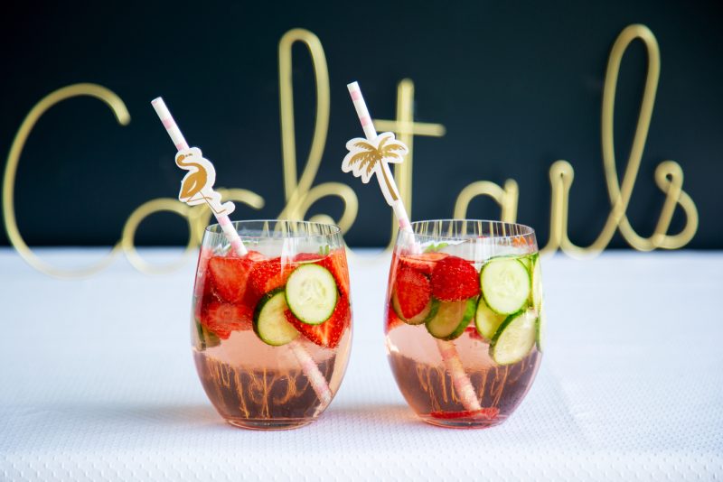 présentation cocktail
