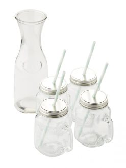 SET À COCKTAIL - 4 CHOPES ET 1 CARAFON