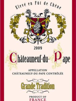 TORCHON CHÂTEAUNEUF DU PAPE - 48 x 72 cm