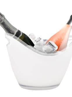 VASQUE À CHAMPAGNE BLANCHE 2 BOUTEILLES