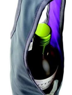 PORTE-BOUTEILLE ISOTHERME 1 BOUTEILLE AVEC POCHE DE RANGEMENT