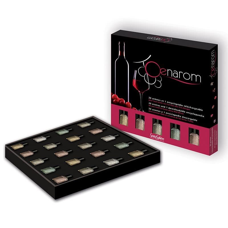 COFFRET 20 ARÔMES OENAROM - Les arômes du vin rouge
