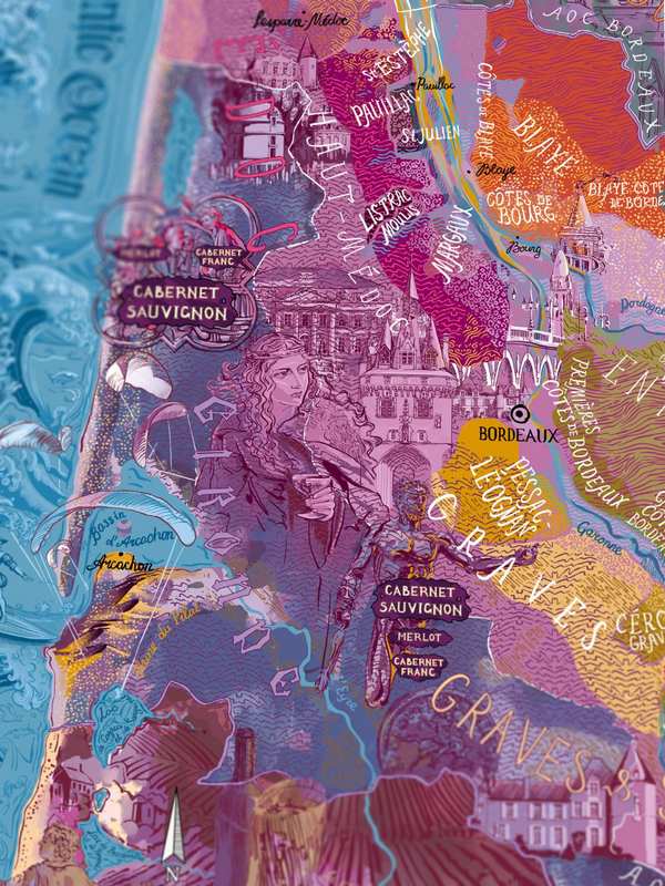 PUZZLE 1000 PIÈCES AUTOUR DU BORDEAUX – Image 2