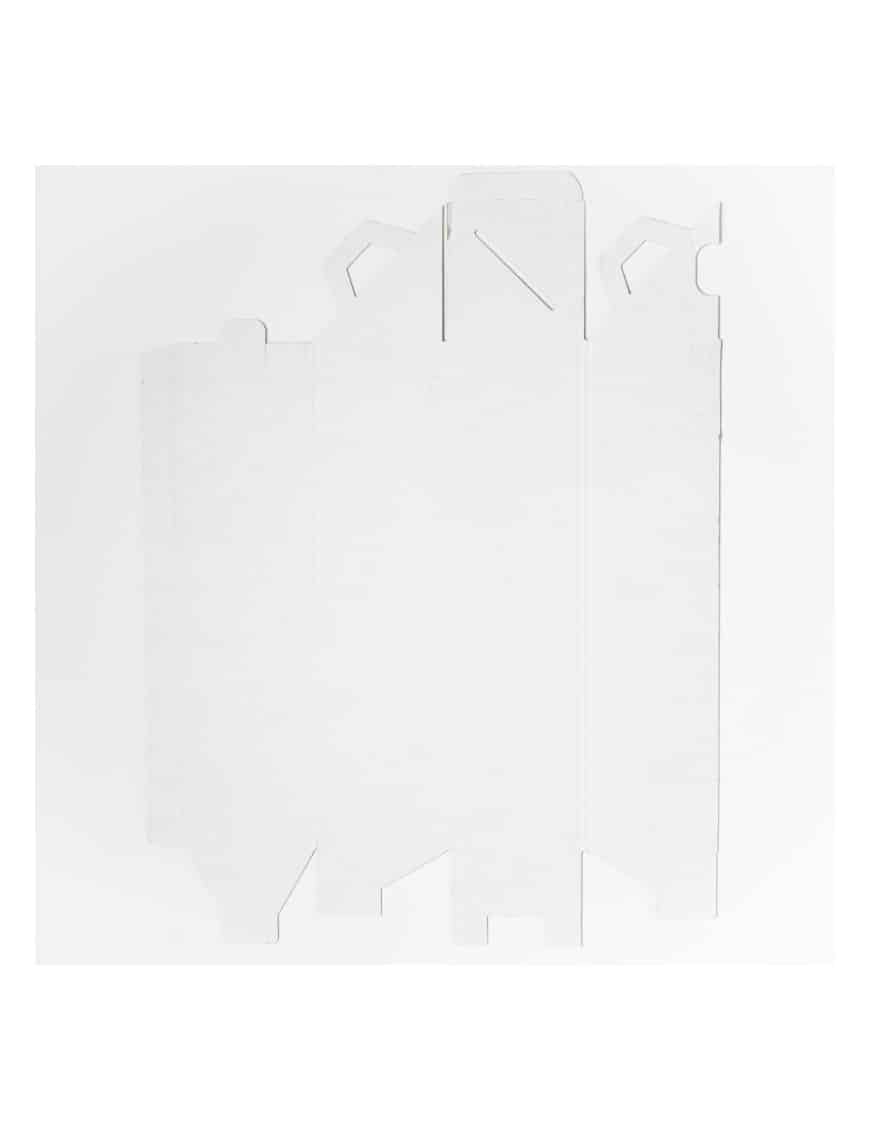 VALISETTE KRAFT BLANC PERSONNALISÉE - 3 BOUTEILLES - avec fenêtres et poignée intégrée – Image 7