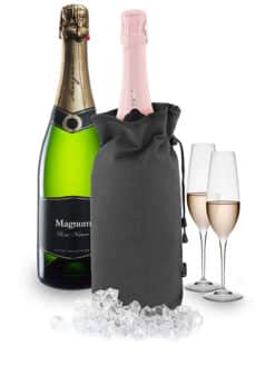 SAC TEXTILE REFROIDISSEUR POUR MAGNUM - avec cordelette
