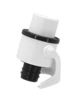 BOUCHON CONSERVATEUR À CHAMPAGNE - GRIFFE PLASTIQUE BLANC