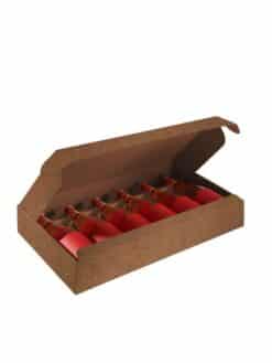 COFFRET COUCHÉ DORÉ COURO <br>6 bouteilles