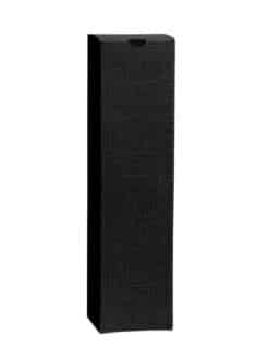 ETUI NOIR TEXTURÉ SCALA <br>1 bouteille