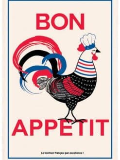 TORCHON BON APPETIT - 48 x 72 cm