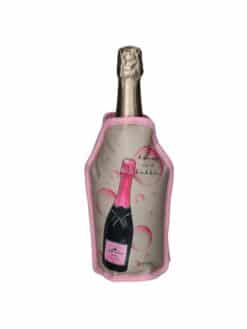 GAINE RAFRAÎCHISSANTE AVEC GEL DÉCOR BOUTEILLE DE CHAMPAGNE