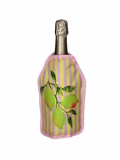 GAINE RAFRAÎCHISSANTE AVEC GEL DÉCOR CITRON
